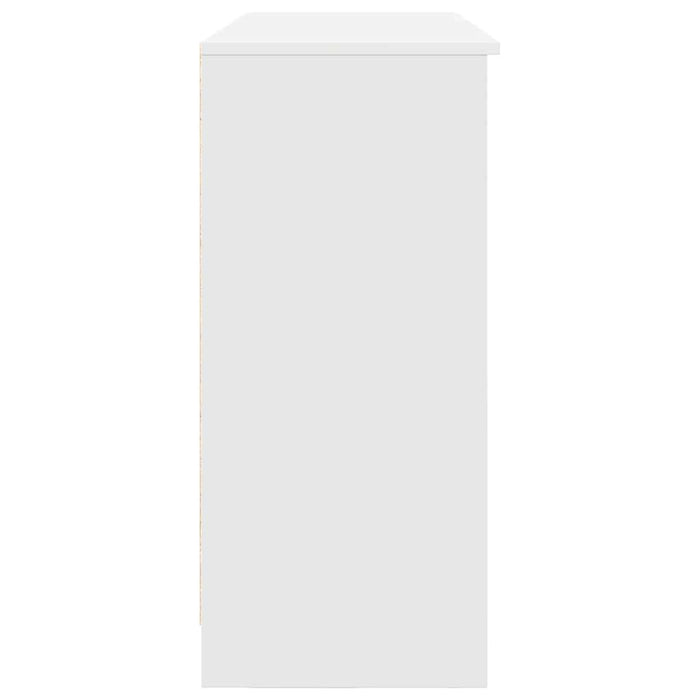 Bufetă cu sertar alb 101x35x76 cm din lemn prelucrat - WALTI WALTI