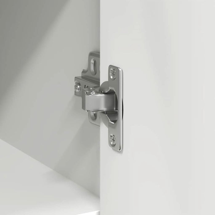 Bufetă cu sertar alb 101x35x76 cm din lemn prelucrat - WALTI WALTI
