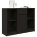 Bufetă cu sertar Stejar negru 101x35x76 cm Lemn prelucrat - WALTI WALTI