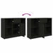 Bufetă cu sertar Stejar negru 101x35x76 cm Lemn prelucrat - WALTI WALTI