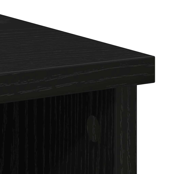 Bufetă cu sertar Stejar negru 101x35x76 cm Lemn prelucrat - WALTI WALTI