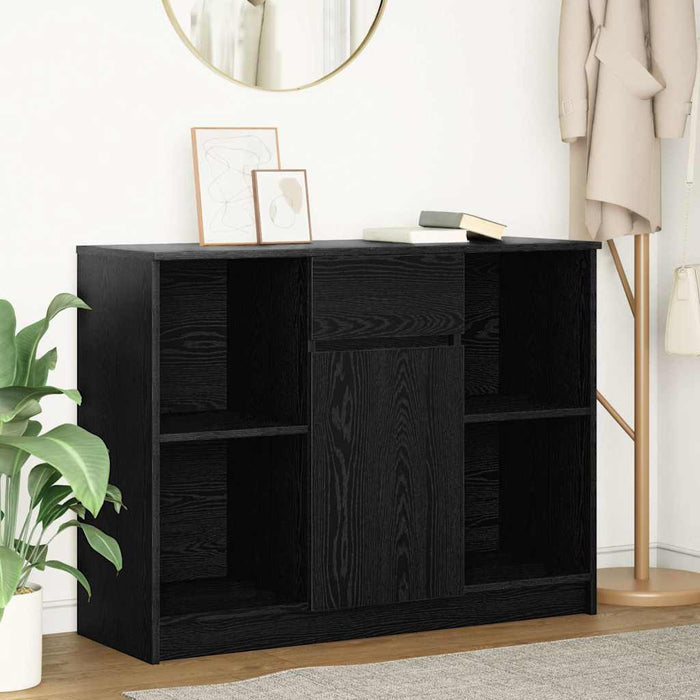 Bufetă cu sertar Stejar negru 101x35x76 cm Lemn prelucrat - WALTI WALTI
