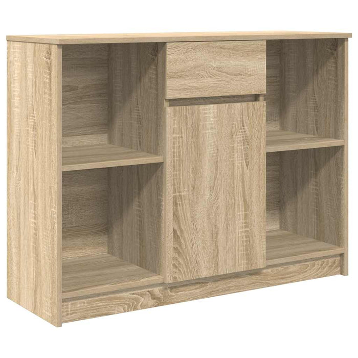 Bufetă cu sertar Stejar Sonoma 101x35x76 cm Lemn prelucrat - WALTI WALTI
