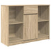 Bufetă cu sertar Stejar Sonoma 101x35x76 cm Lemn prelucrat - WALTI WALTI