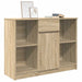 Bufetă cu sertar Stejar Sonoma 101x35x76 cm Lemn prelucrat - WALTI WALTI