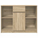 Bufetă cu sertar Stejar Sonoma 101x35x76 cm Lemn prelucrat - WALTI WALTI