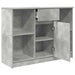 Bufetă cu sertar Gri beton 101x35x76 cm Lemn prelucrat - WALTI WALTI