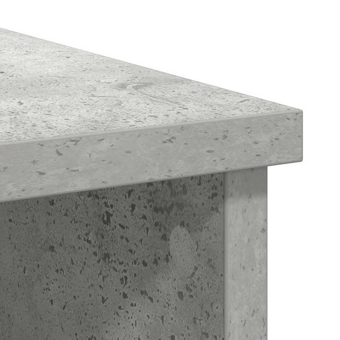 Bufetă cu sertar Gri beton 101x35x76 cm Lemn prelucrat - WALTI WALTI