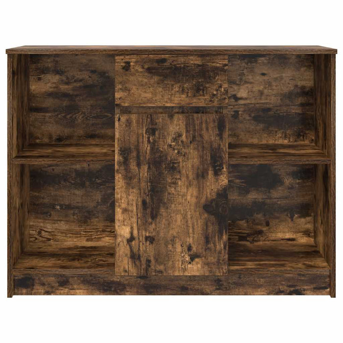 Bufetă cu sertar stejar afumat 101x35x76 cm lemn de stratificat - WALTI WALTI