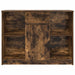 Bufetă cu sertar stejar afumat 101x35x76 cm lemn de stratificat - WALTI WALTI