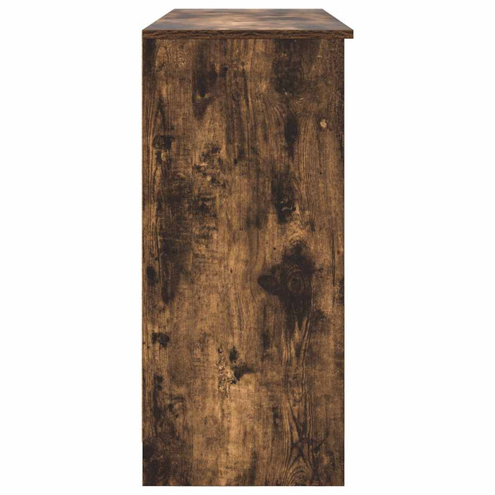 Bufetă cu sertar stejar afumat 101x35x76 cm lemn de stratificat - WALTI WALTI
