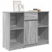 Bufetă cu sertar Gri Sonoma 101x35x76 cm Lemn prelucrat - WALTI WALTI
