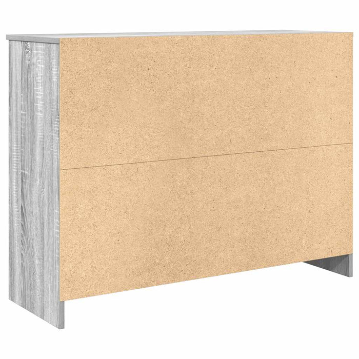 Bufetă cu sertar Gri Sonoma 101x35x76 cm Lemn prelucrat - WALTI WALTI