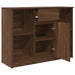 Bufetă cu sertar Stejar maro 101x35x76 cm Lemn prelucrat - WALTI WALTI