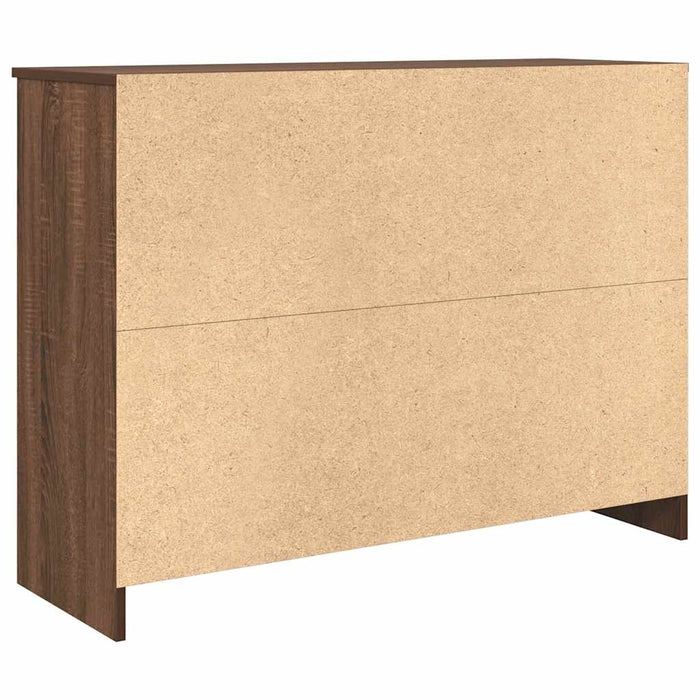 Bufetă cu sertar Stejar maro 101x35x76 cm Lemn prelucrat - WALTI WALTI