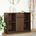 Bufetă cu sertar Stejar maro 101x35x76 cm Lemn prelucrat - WALTI WALTI