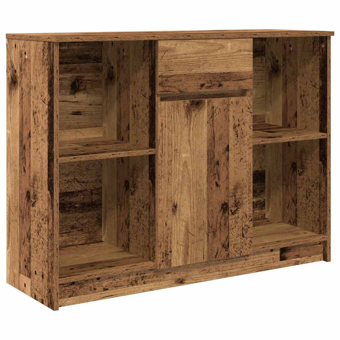 Bufetă cu sertar Lemn vechi 101x35x76 cm Lemn prelucrat - WALTI WALTI