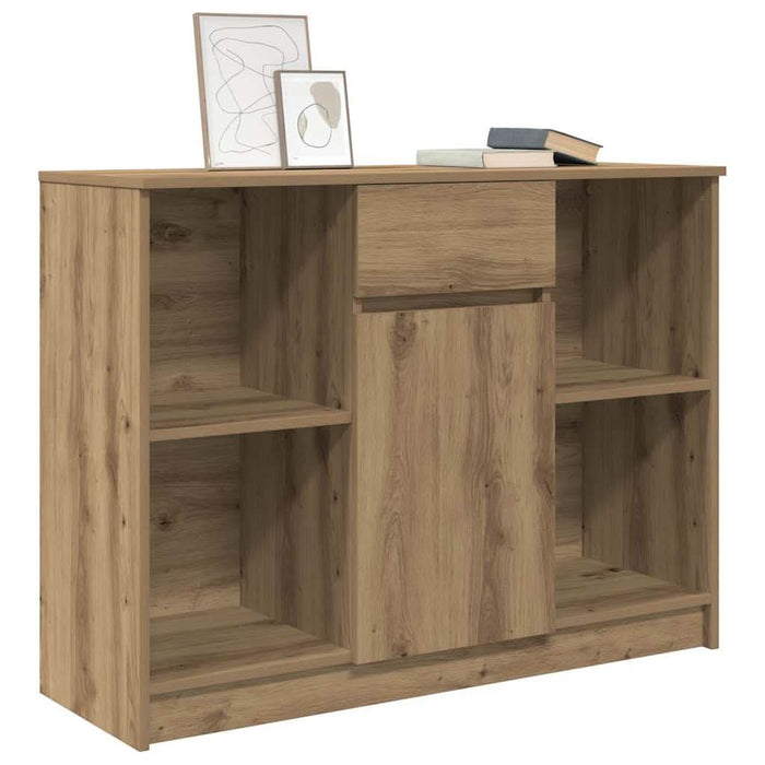 Bufetă cu sertar Artisan Stejar 101x35x76 cm Lemn prelucrat - WALTI WALTI