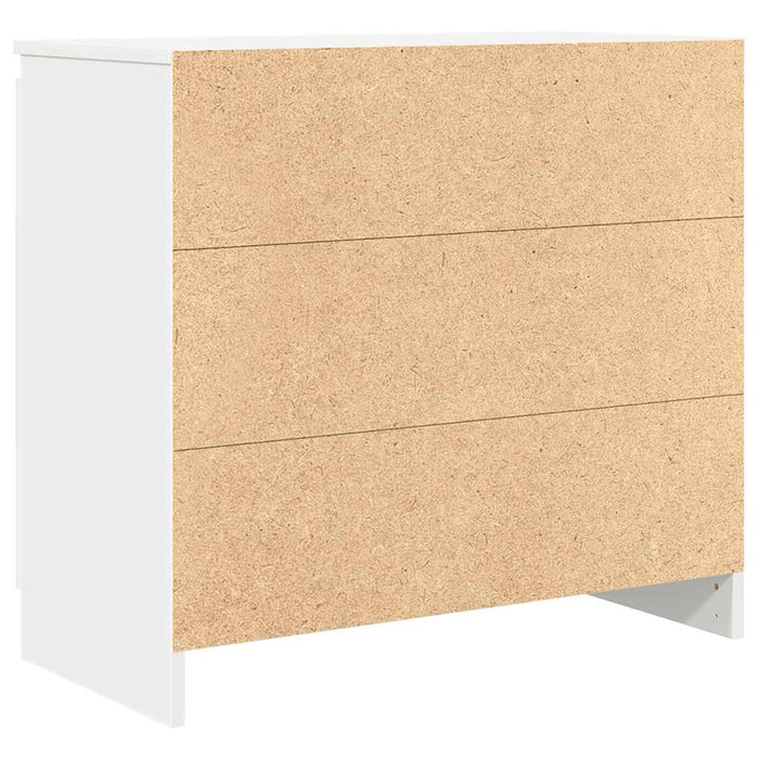 Bufetă cu sertar alb 71x35x65 cm din lemn prelucrat - WALTI WALTI