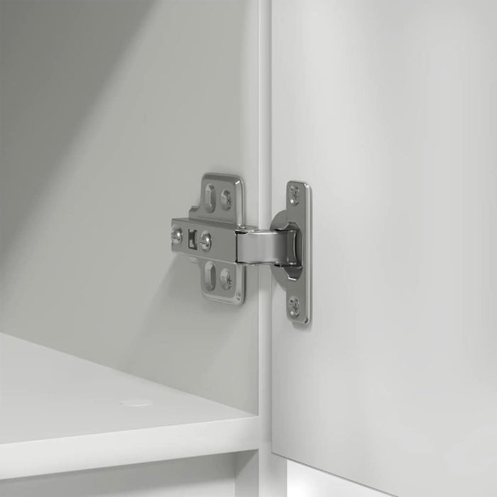 Bufetă cu sertar alb 71x35x65 cm din lemn prelucrat - WALTI WALTI