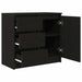 Bufetă cu sertar Stejar negru 71x35x65 cm Lemn prelucrat - WALTI WALTI