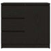 Bufetă cu sertar Stejar negru 71x35x65 cm Lemn prelucrat - WALTI WALTI