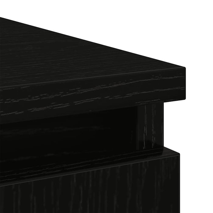 Bufetă cu sertar Stejar negru 71x35x65 cm Lemn prelucrat - WALTI WALTI