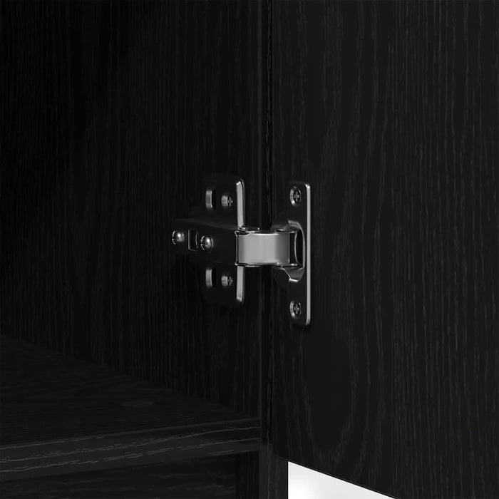 Bufetă cu sertar Stejar negru 71x35x65 cm Lemn prelucrat - WALTI WALTI