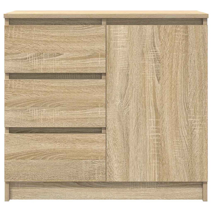 Bufetă cu sertar Stejar Sonoma 71x35x65 cm Lemn prelucrat - WALTI WALTI