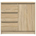 Bufetă cu sertar Stejar Sonoma 71x35x65 cm Lemn prelucrat - WALTI WALTI