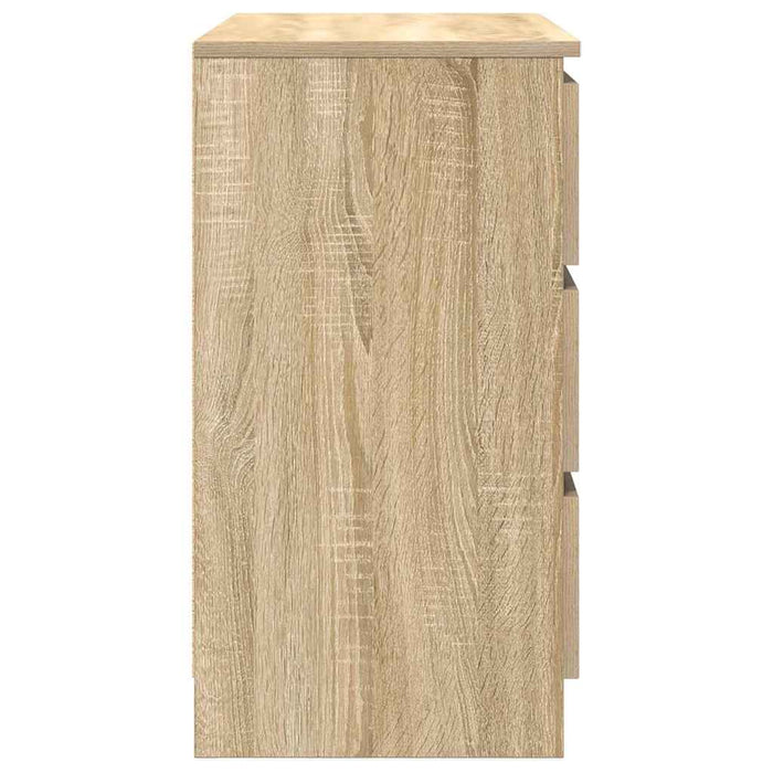 Bufetă cu sertar Stejar Sonoma 71x35x65 cm Lemn prelucrat - WALTI WALTI