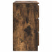 Bufetă cu sertar stejar afumat 71x35x65 cm lemn de stratificat - WALTI WALTI
