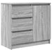 Bufetă cu sertar Gri Sonoma 71x35x65 cm Lemn prelucrat - WALTI WALTI