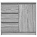 Bufetă cu sertar Gri Sonoma 71x35x65 cm Lemn prelucrat - WALTI WALTI