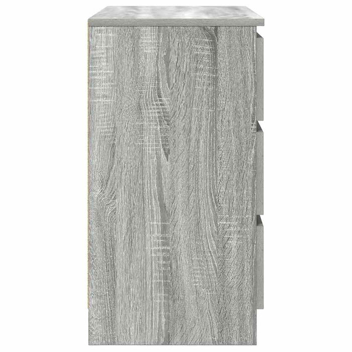 Bufetă cu sertar Gri Sonoma 71x35x65 cm Lemn prelucrat - WALTI WALTI