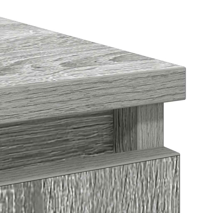 Bufetă cu sertar Gri Sonoma 71x35x65 cm Lemn prelucrat - WALTI WALTI