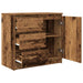 Bufetă cu sertar Lemn vechi 71x35x65 cm Lemn prelucrat - WALTI WALTI