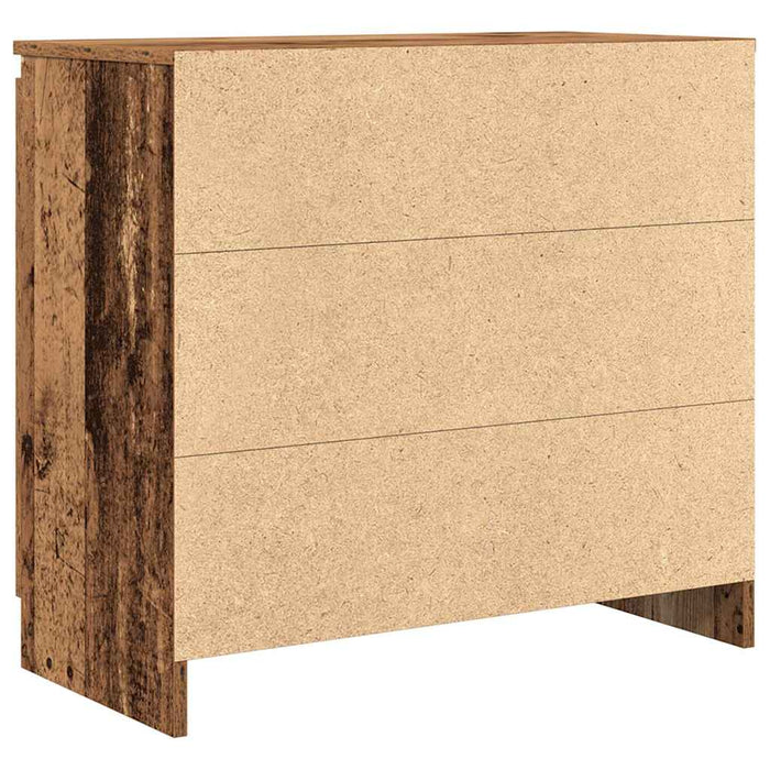 Bufetă cu sertar Lemn vechi 71x35x65 cm Lemn prelucrat - WALTI WALTI