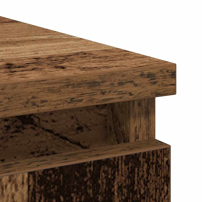 Bufetă cu sertar Lemn vechi 71x35x65 cm Lemn prelucrat - WALTI WALTI