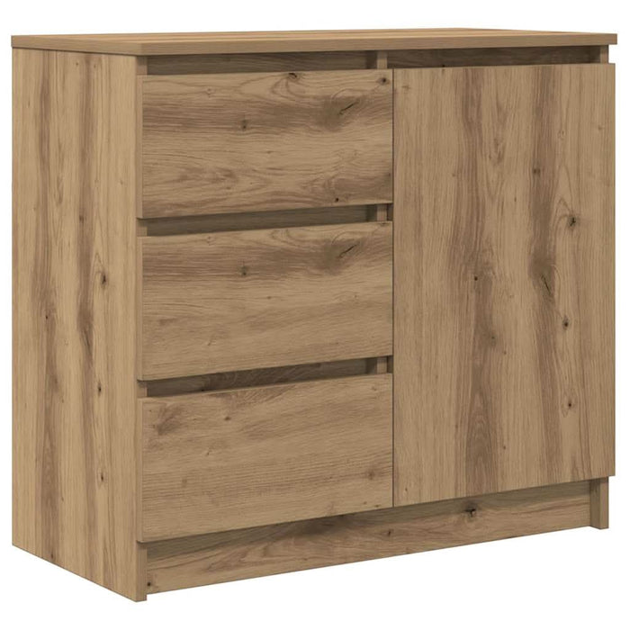 Bufetă cu sertar Artisan Stejar 71x35x65 cm lemn prelucrat - WALTI WALTI
