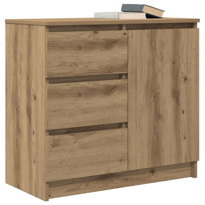 Bufetă cu sertar Artisan Stejar 71x35x65 cm lemn prelucrat - WALTI WALTI