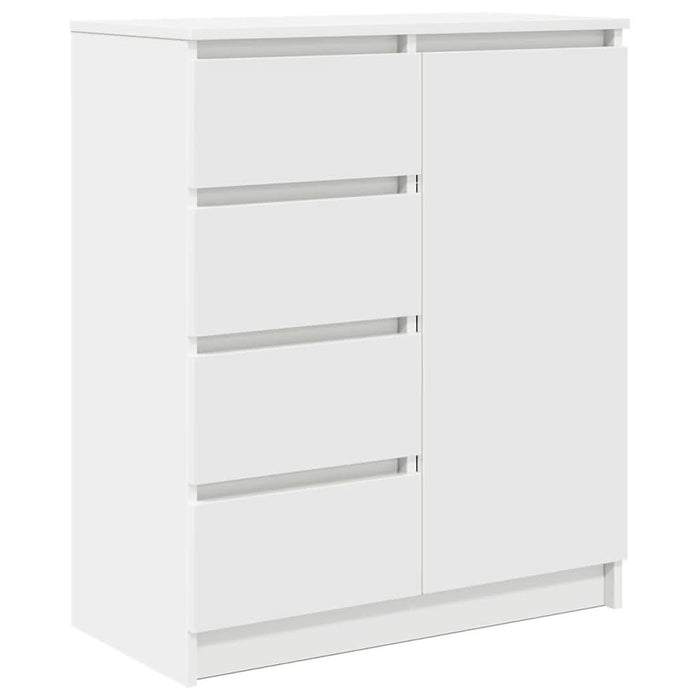 Bufetă cu sertare, alb, 71x35x84 cm, lemn prelucrat - WALTI WALTI