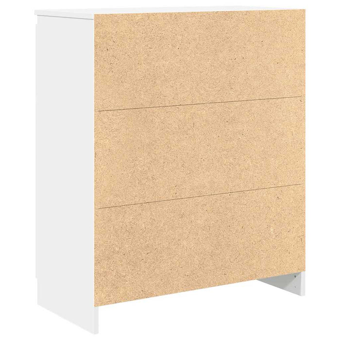 Bufetă cu sertare, alb, 71x35x84 cm, lemn prelucrat - WALTI WALTI