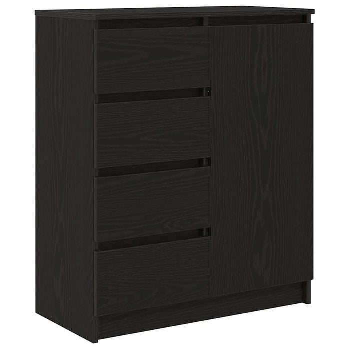 Bufetă cu sertare Stejar negru 71x35x84 cm Lemn prelucrat - WALTI WALTI