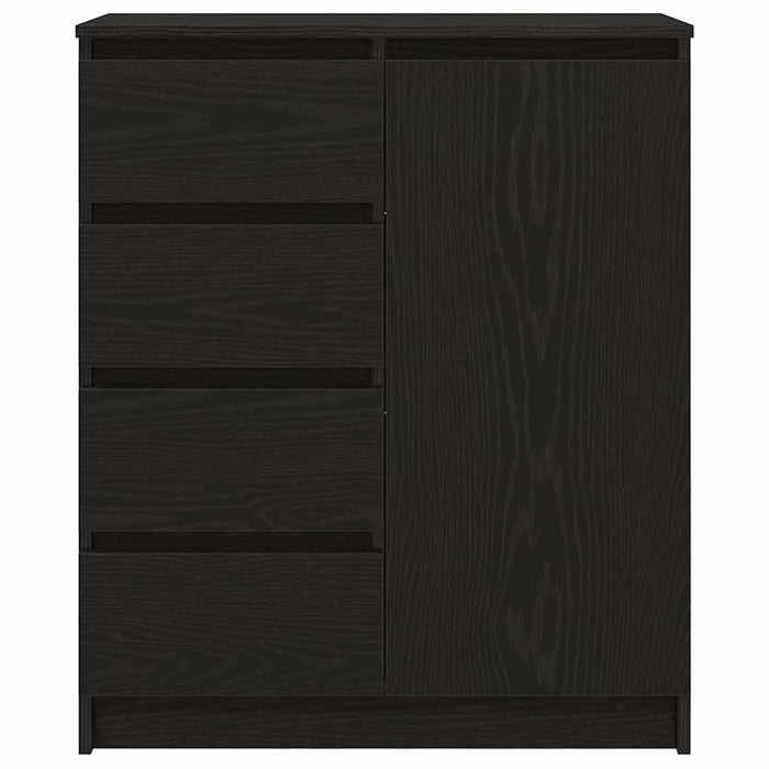Bufetă cu sertare Stejar negru 71x35x84 cm Lemn prelucrat - WALTI WALTI