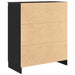 Bufetă cu sertare Stejar negru 71x35x84 cm Lemn prelucrat - WALTI WALTI