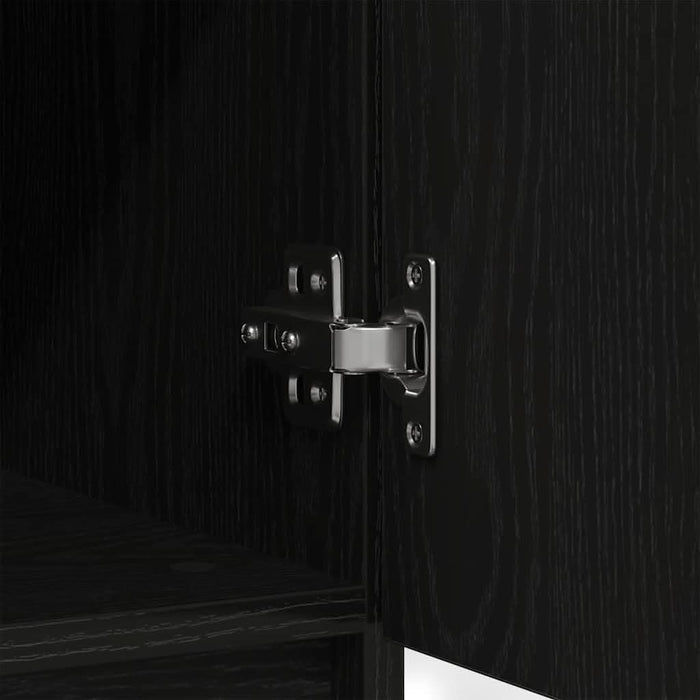 Bufetă cu sertare Stejar negru 71x35x84 cm Lemn prelucrat - WALTI WALTI