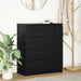 Bufetă cu sertare Stejar negru 71x35x84 cm Lemn prelucrat - WALTI WALTI