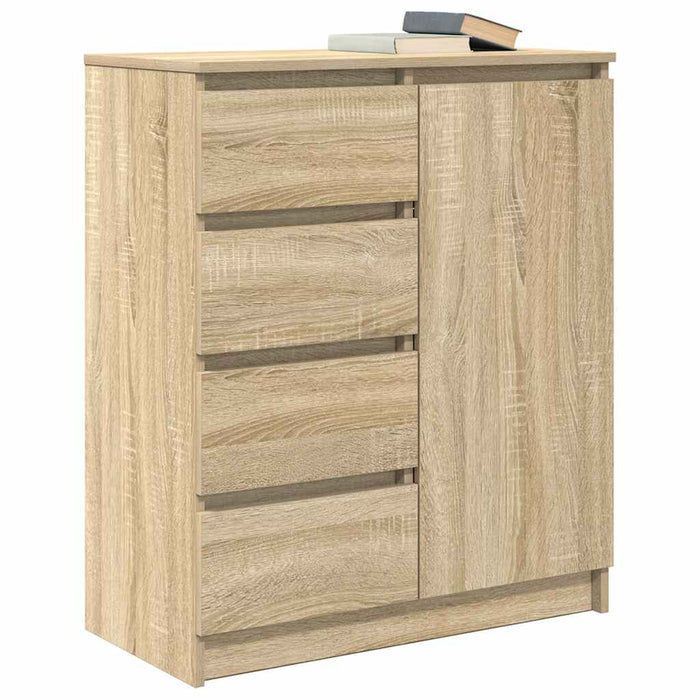 Bufetă cu sertare Stejar Sonoma 71x35x84 cm Lemn prelucrat - WALTI WALTI