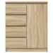 Bufetă cu sertare Stejar Sonoma 71x35x84 cm Lemn prelucrat - WALTI WALTI